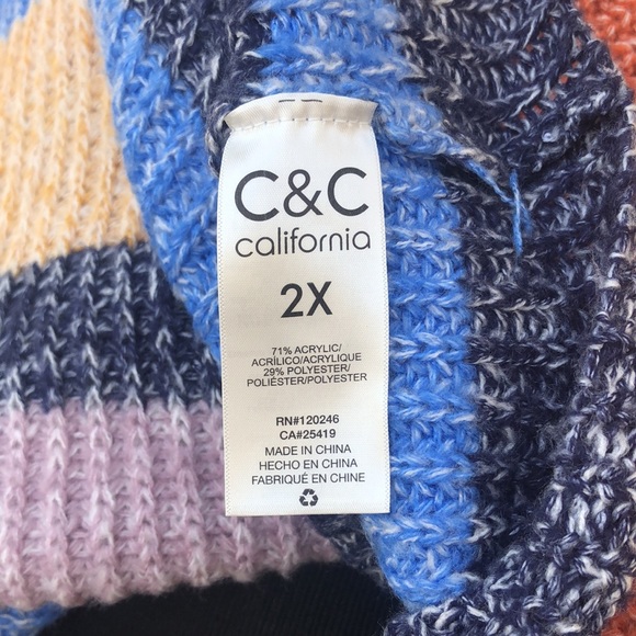 Beautiful Plus Size Women’s Sweater 2X by C & C - Picture 9 of 10